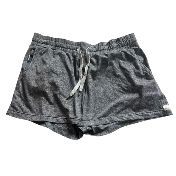 Vuori Halo Performance Shorts 2.0 XL Heather Gray Black VW339 - Picture 1 of 3